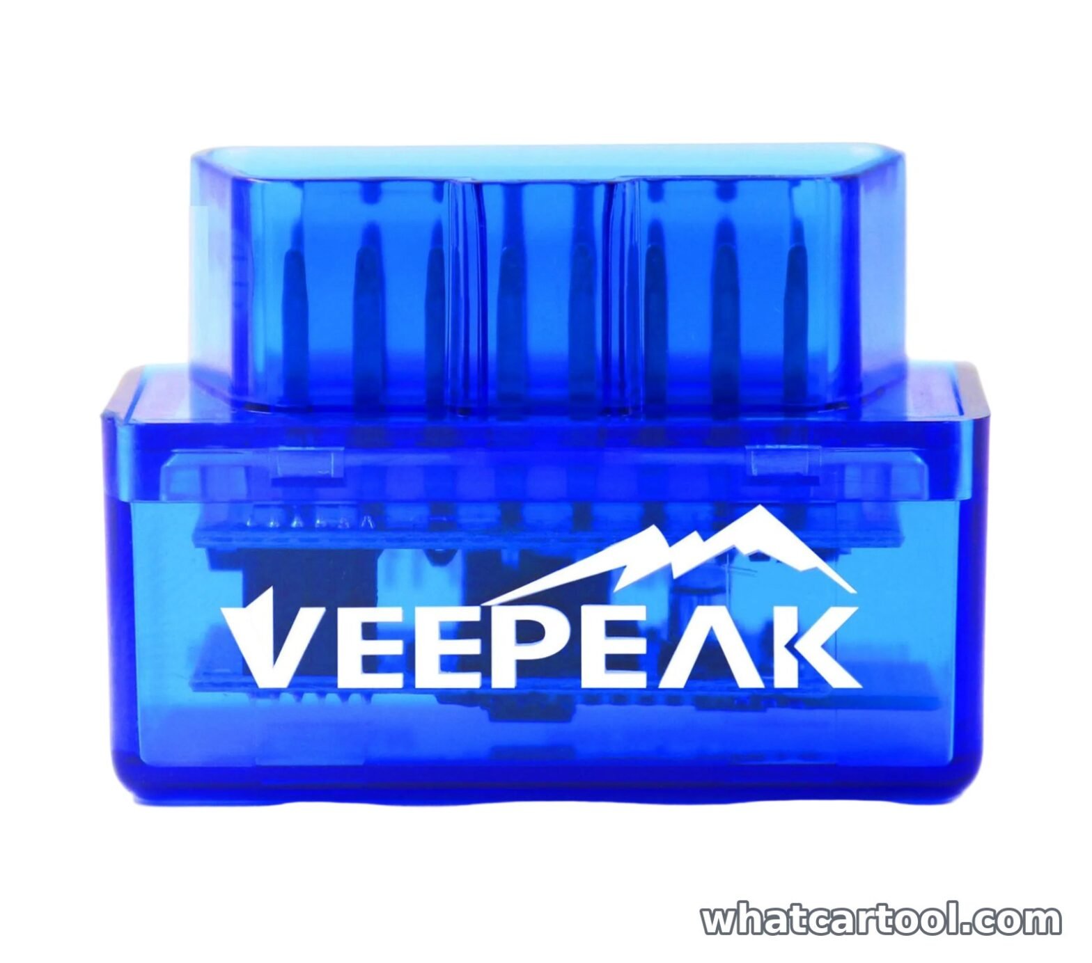 Veepeak OBDCheck VP11 mini Bluetooth OBD2 scanner for Android, blue translucent housing