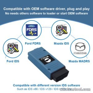 VNCI VCM3 works with Ford IDS, Ford FDRS, Mazda IDS and Mazda MDARS