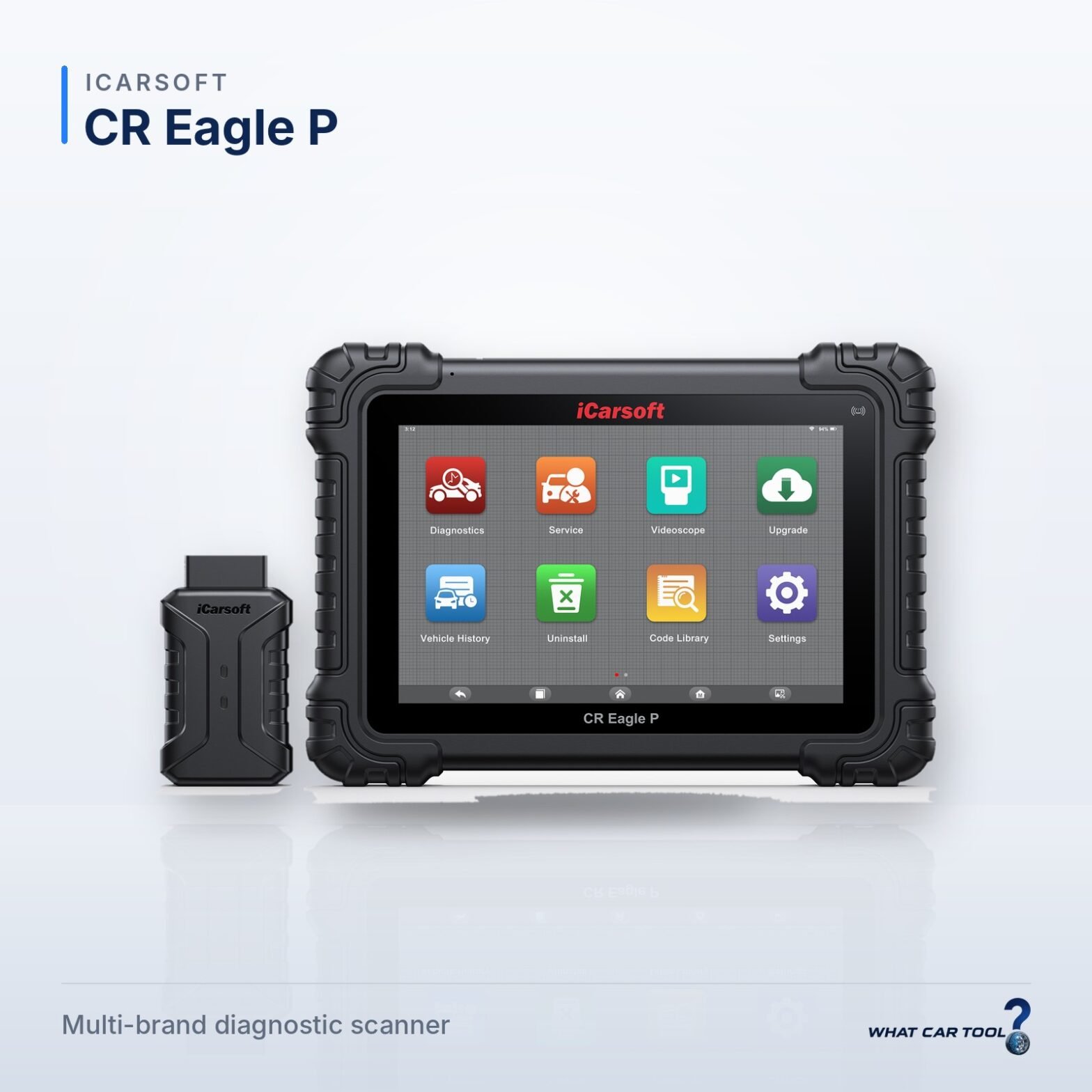 iCarsoft CR Eagle P – studio product shot on a light background