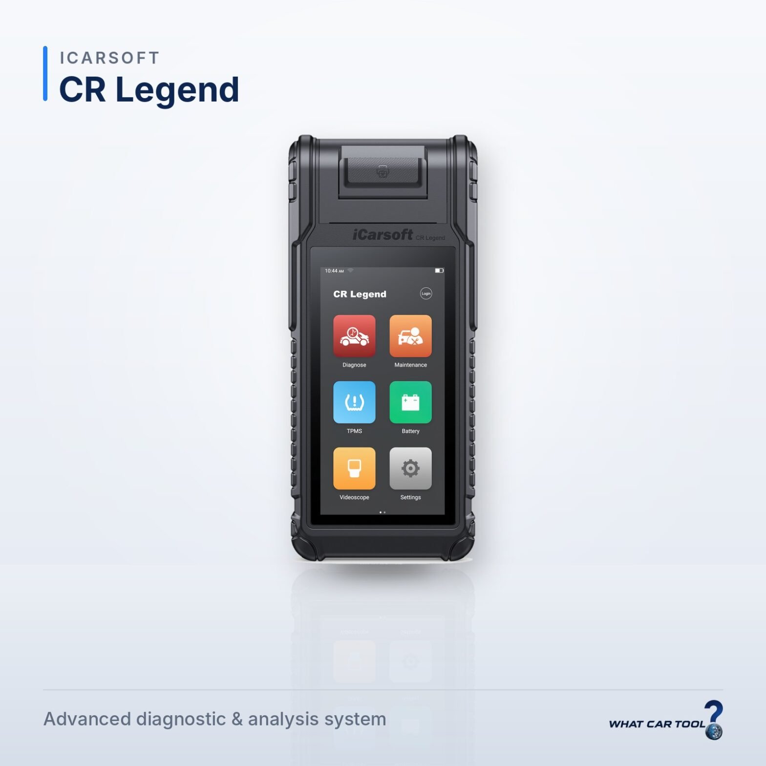 iCarsoft CR Legend – studio product shot on a light background