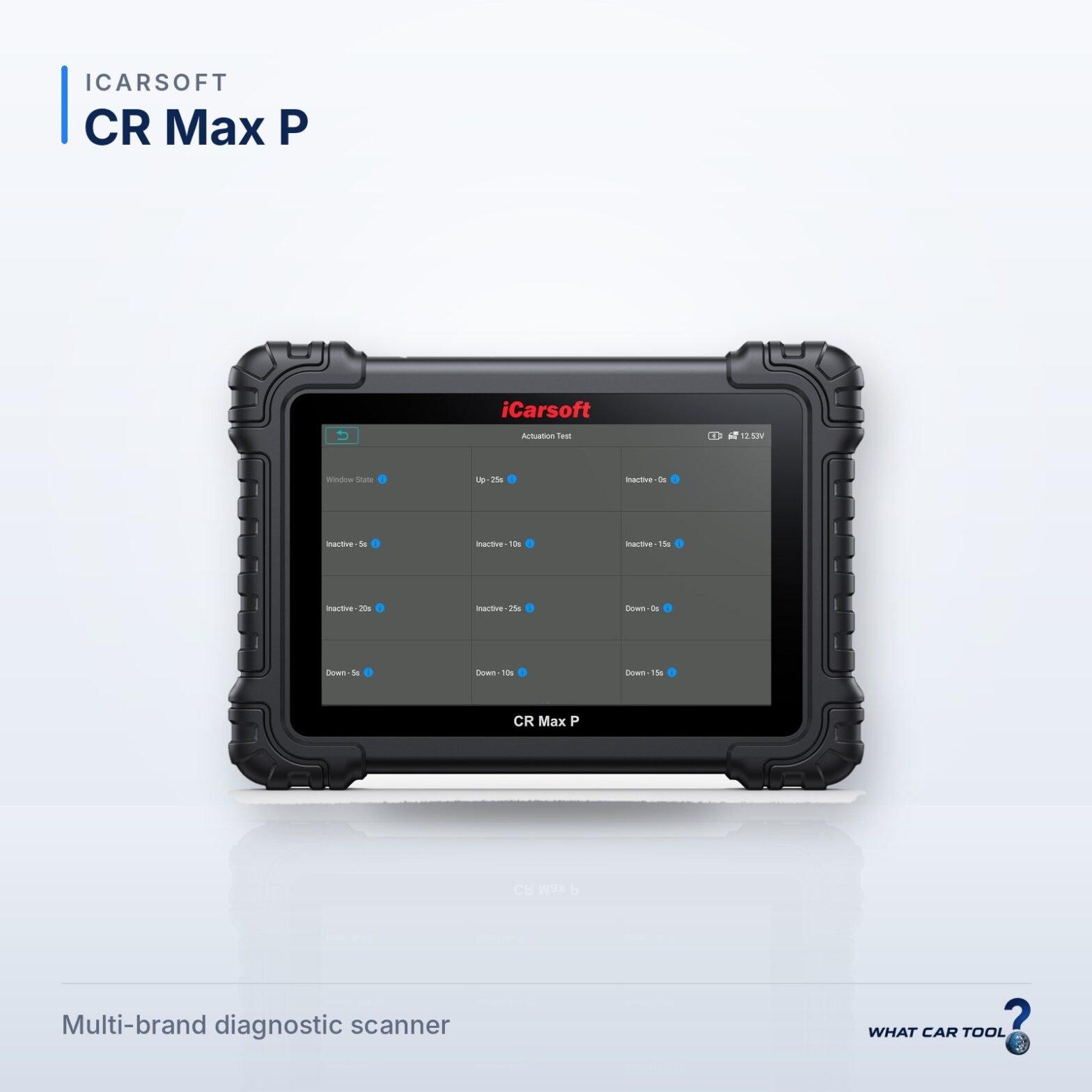 iCarsoft CR Max P – studio product shot on a light background