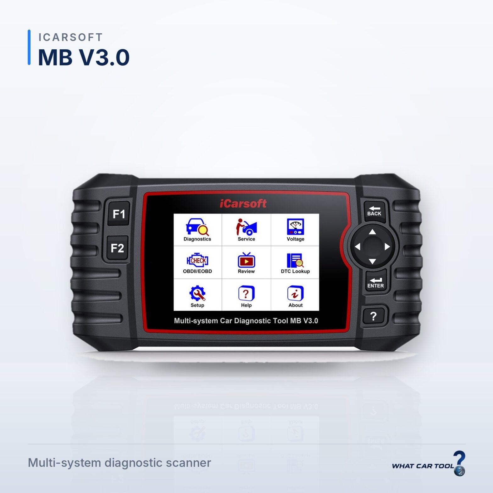 iCarsoft MB V3.0 – studio product shot on a light background
