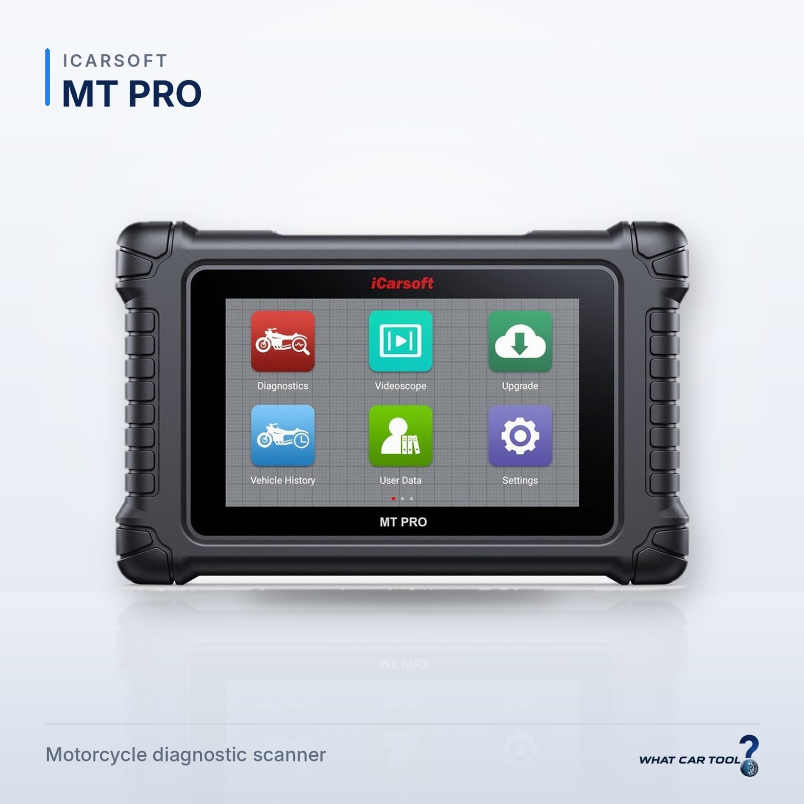 iCarsoft MT PRO – studio product shot on a light background