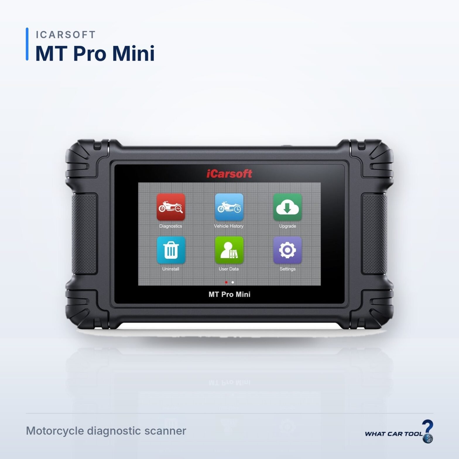iCarsoft MT Pro Mini – studio product shot on a light background