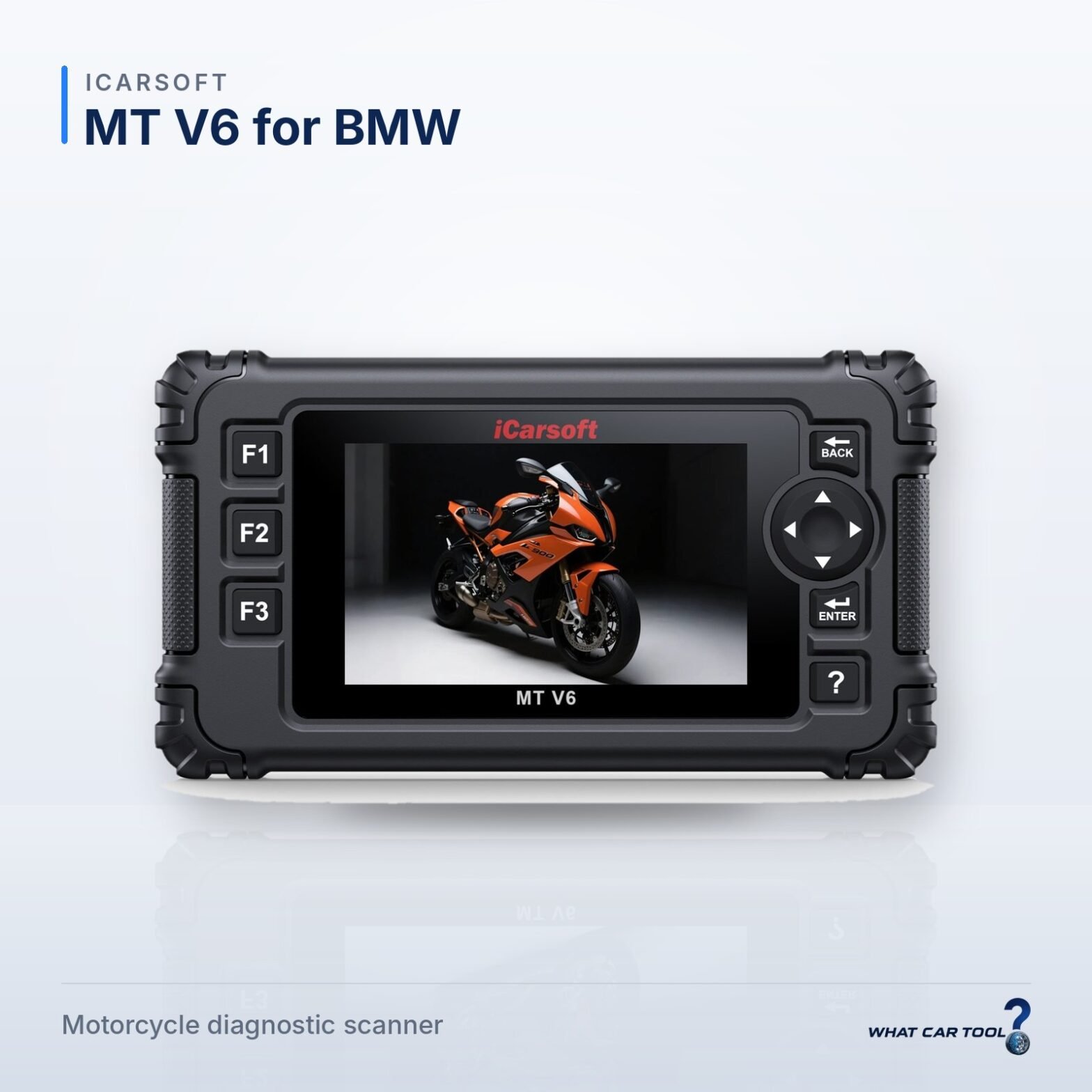 iCarsoft MT V6 for BMW – studio product shot on a light background
