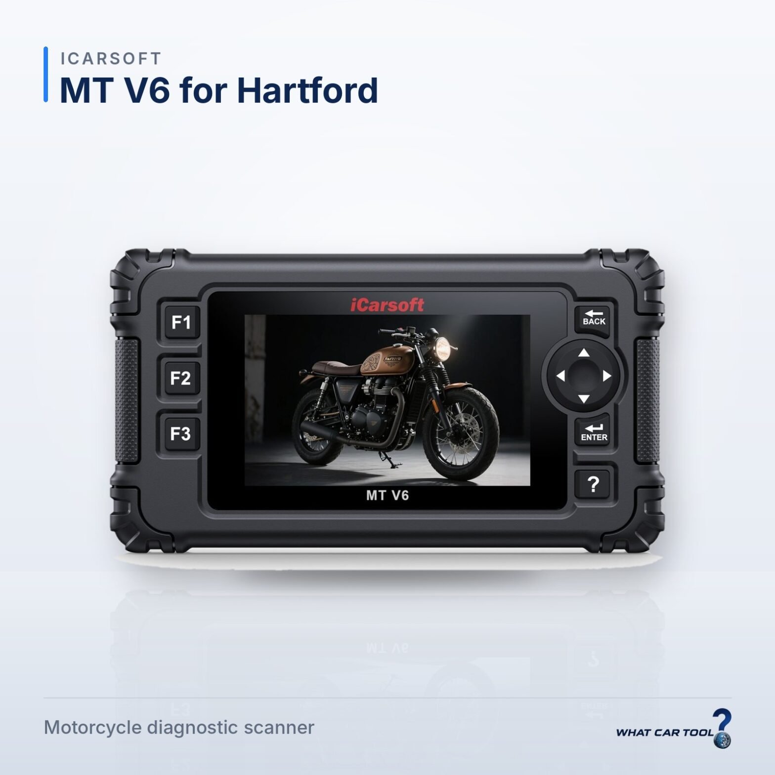 iCarsoft MT V6 for Hartford – studio product shot on a light background
