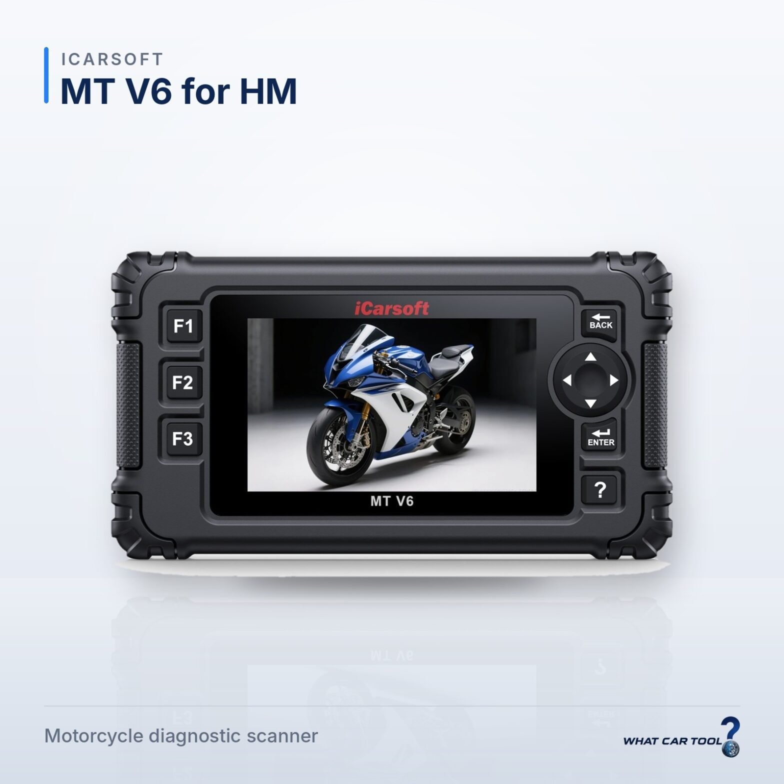 iCarsoft MT V6 for HM – studio product shot on a light background
