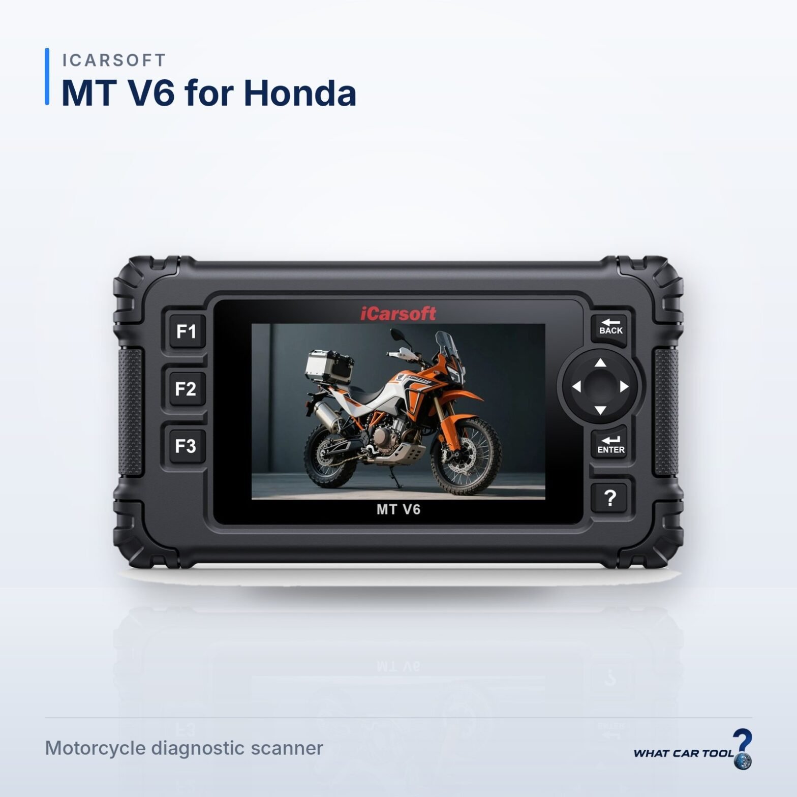 iCarsoft MT V6 for Honda – studio product shot on a light background