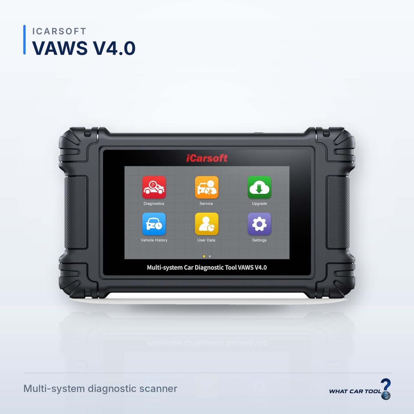 iCarsoft VAWS V4.0 – studio product shot on a light background