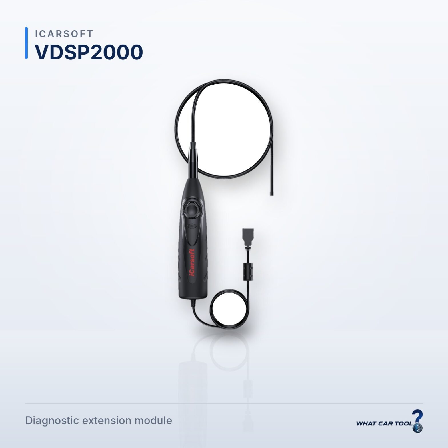 iCarsoft VDSP2000 – studio product shot on a light background