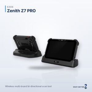 EZDS Zenith Z7 PRO scan tool cradle and tablet studio