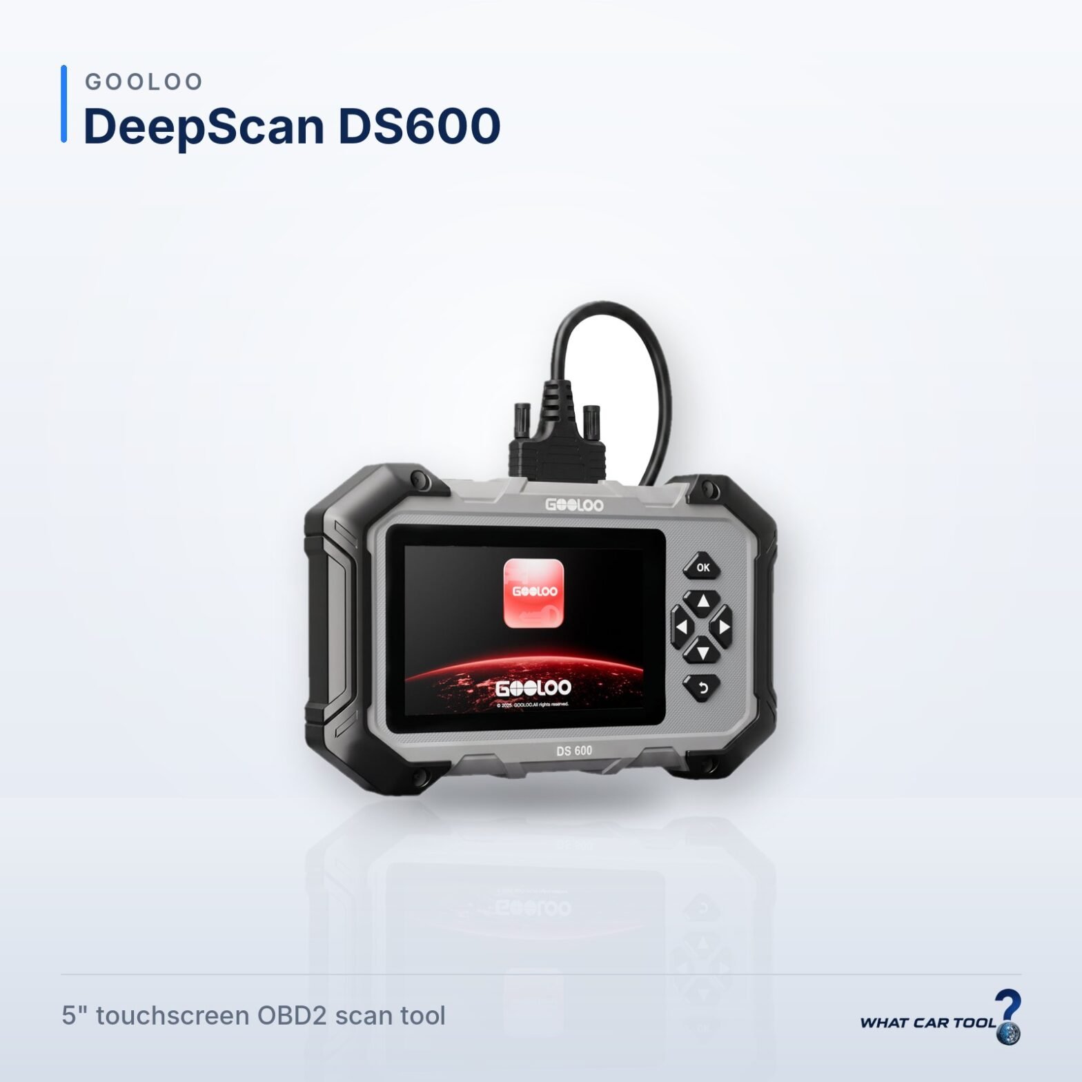 GOOLOO DS600 obd2 scan tool studio product shot