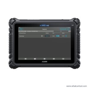 ICarzone JU2000 diagnostic tablet update screen