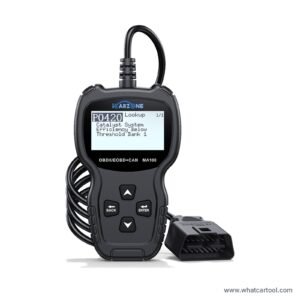 ICarzone MA100 obd2 code reader code lookup screen