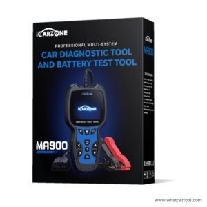 ICarzone MA900 obd2 scanner battery tester package view