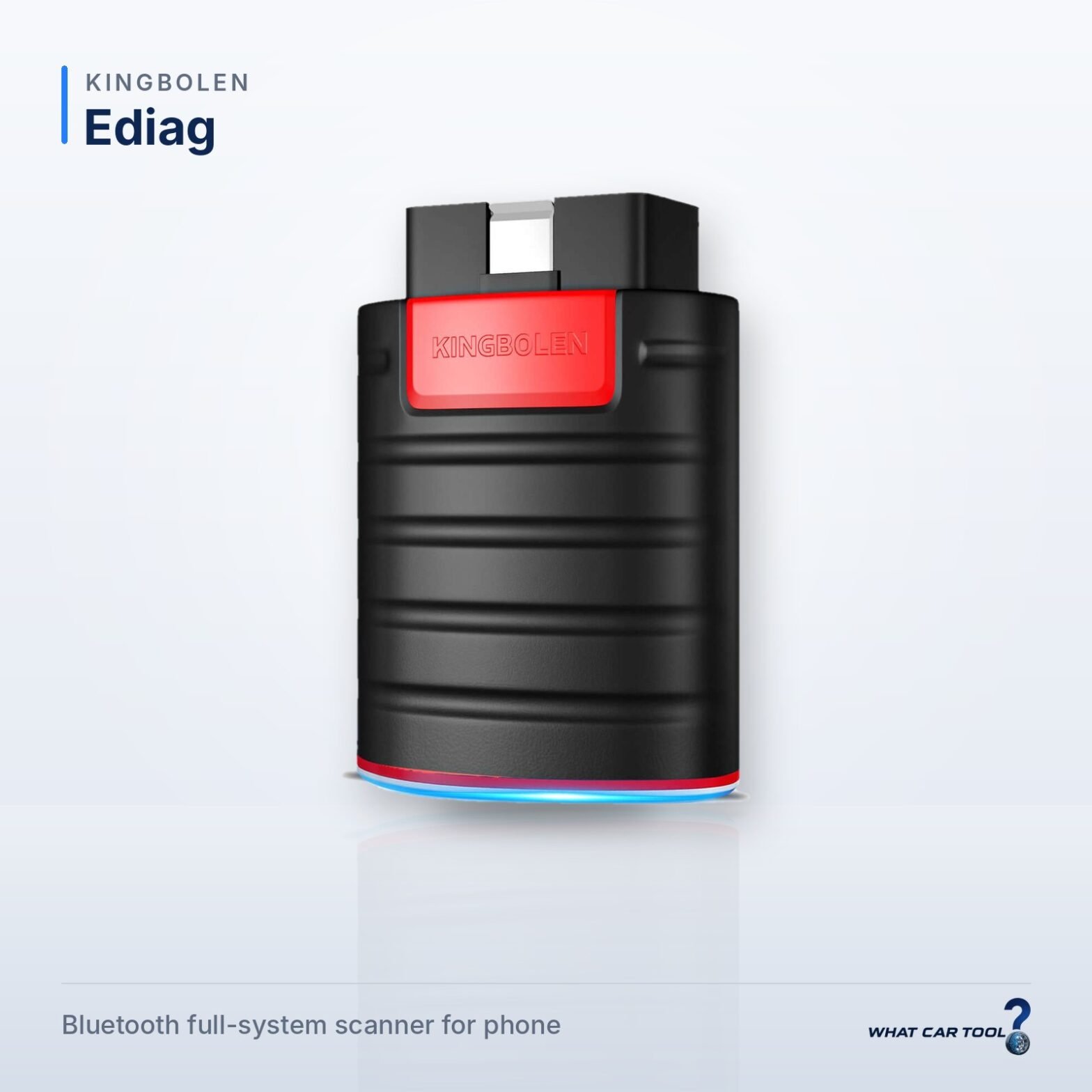 Kingbolen Ediag bluetooth obd2 scanner studio product shot