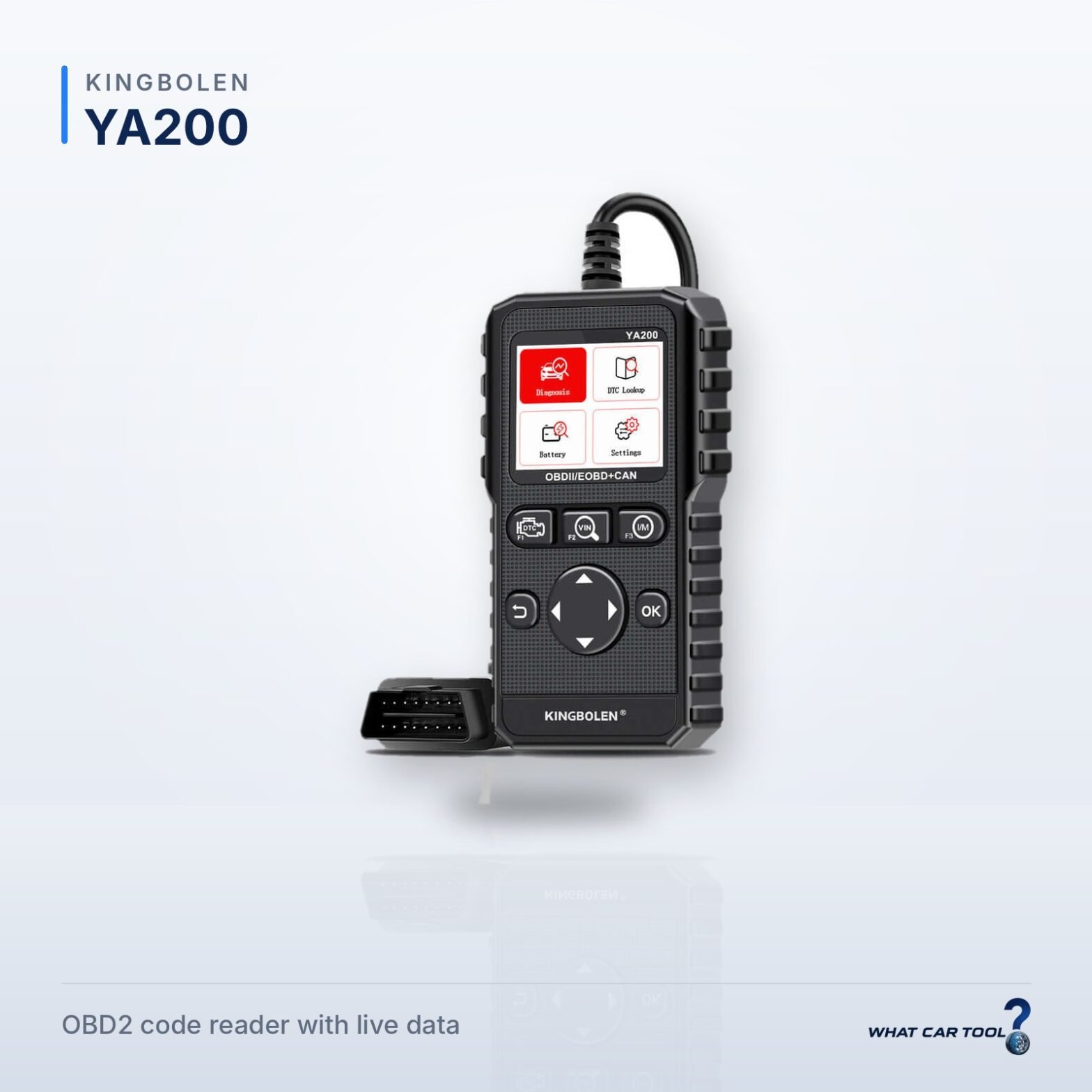 Kingbolen YA200 code reader studio product shot