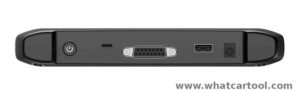 OBDPROG MOTO 100 motorcycle scanner connector ports