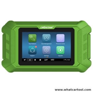 OBDSTAR MT502 test platform main menu