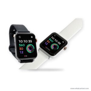 OTOFIX Smart Watch Smart key Watch black and white view