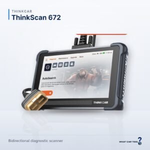 Thinkcar Thinkscan 672 obd2 scanner angle studio