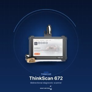 Thinkcar Thinkscan 672 obd2 scanner dark studio
