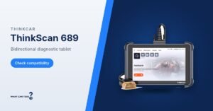 Thinkcar Thinkscan 689 diagnostic tablet banner
