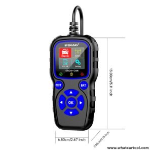 UDIAG CR720 code reader dimensions