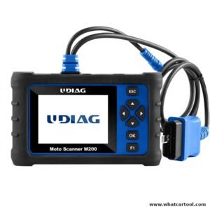 UDIAG M200 motorcycle scanner with cable