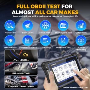 UDIAG x 30 diagnostic tablet obd2 test modes