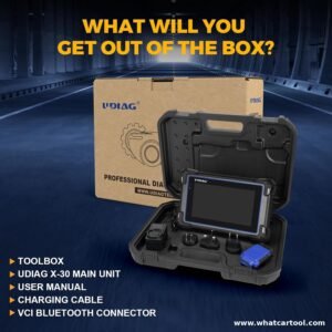 UDIAG x 30 diagnostic tablet package contents