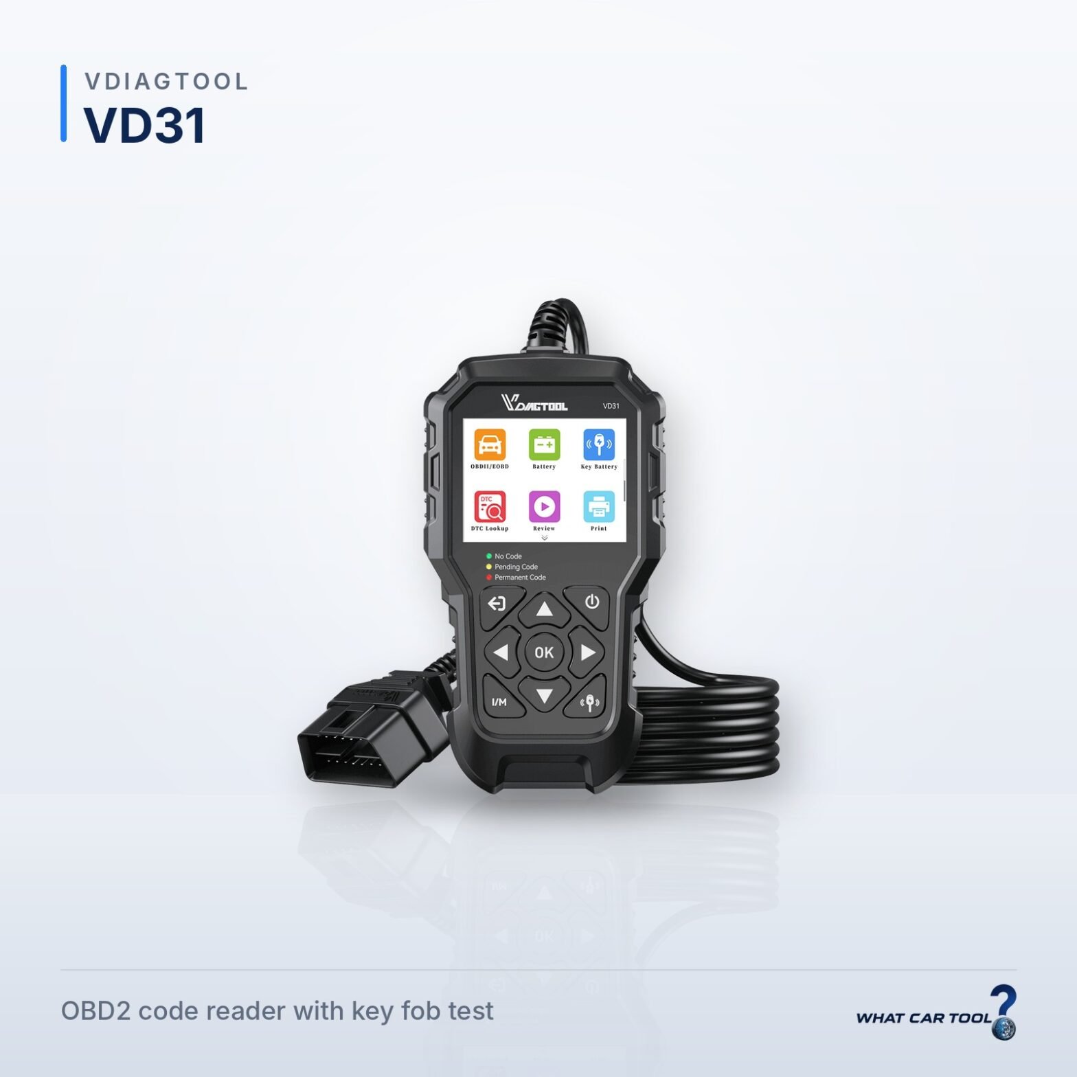 VDIAGTOOL VD31 code reader studio product shot