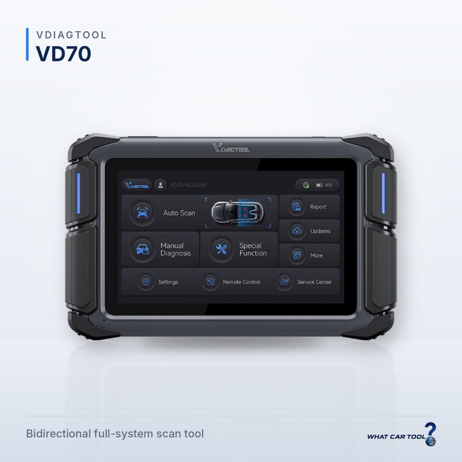 VDIAGTOOL VD70 diagnostic tablet studio product shot