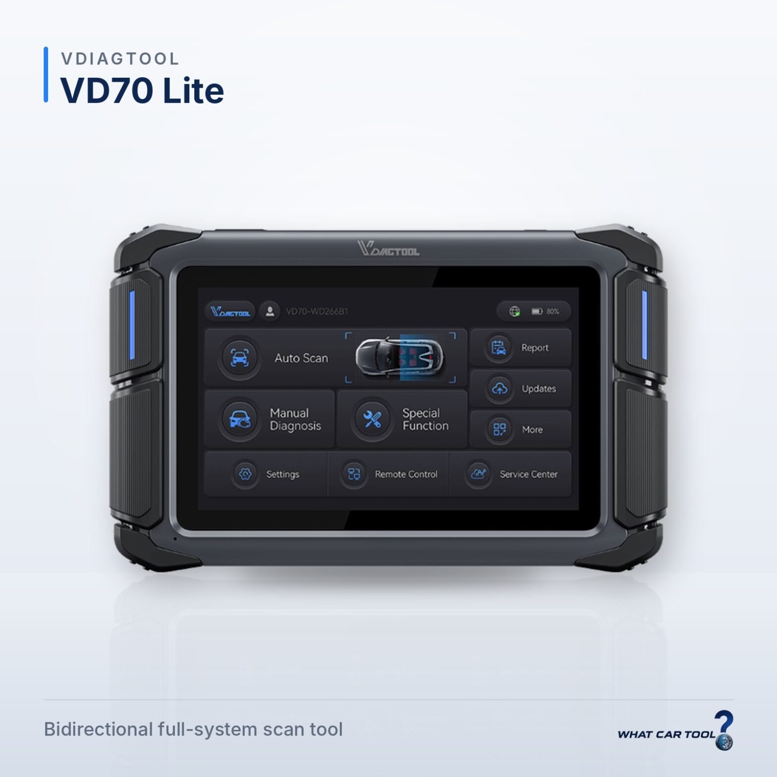 VDIAGTOOL VD70 Lite diagnostic tablet studio product shot