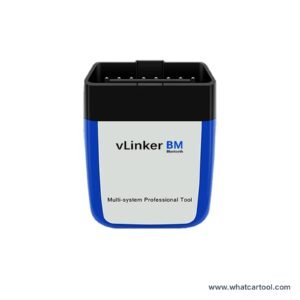 Vgate vLinker BM bluetooth obd2 adapter front view
