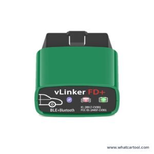 Vgate vLinker FD plus bluetooth obd2 adapter front view