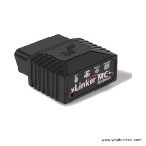 Vgate vLinker MC plus bluetooth obd2 adapter front view