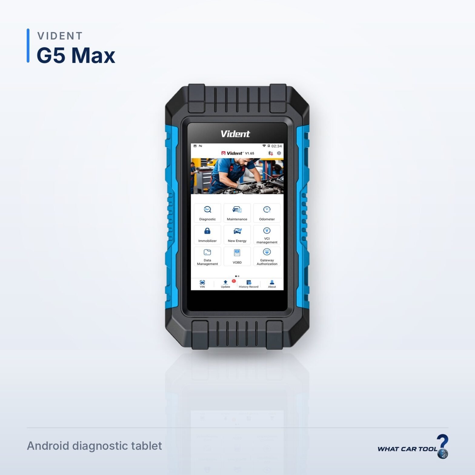 Vident G5 Max android diagnostic tablet studio
