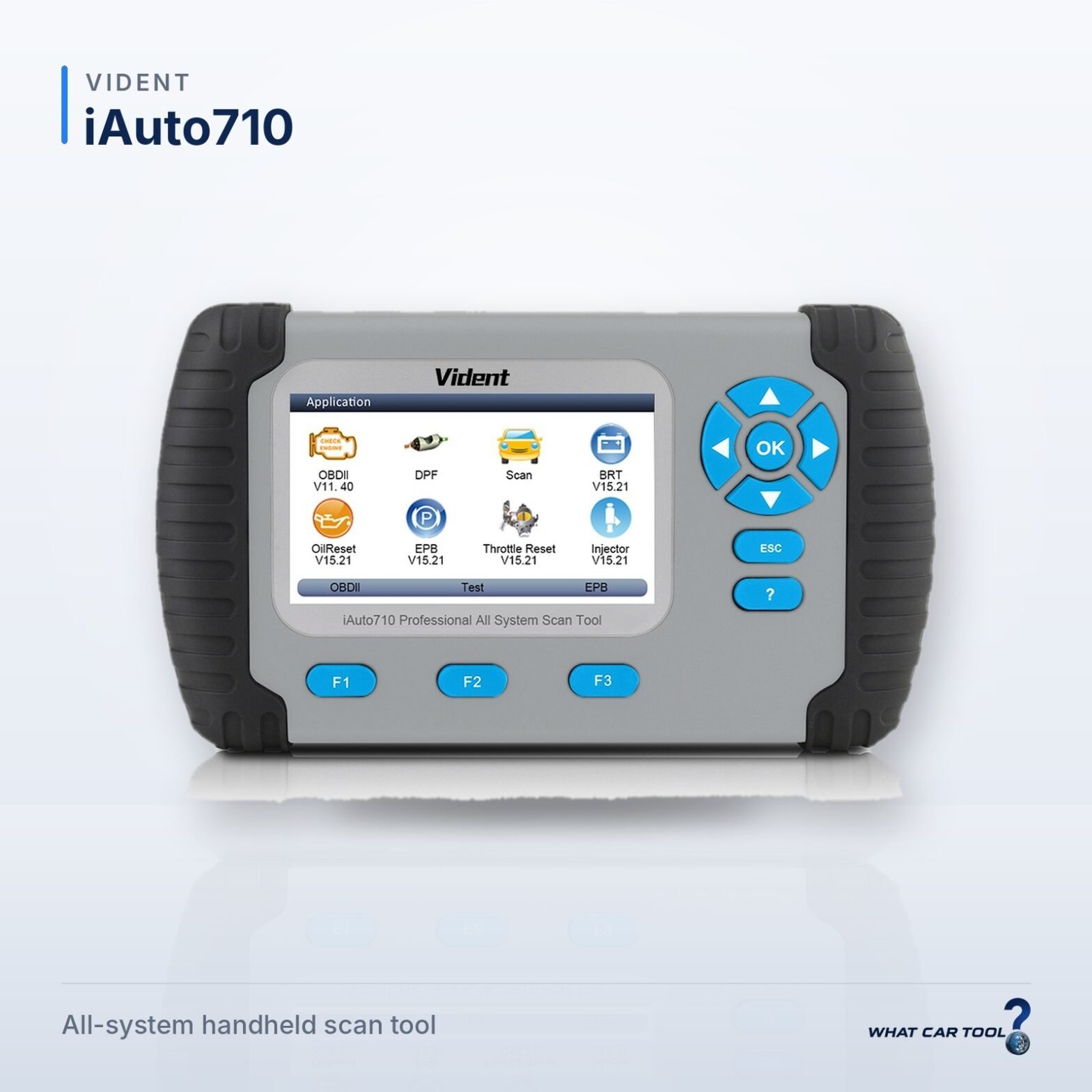 Vident iAuto710 all system handheld scan tool studio