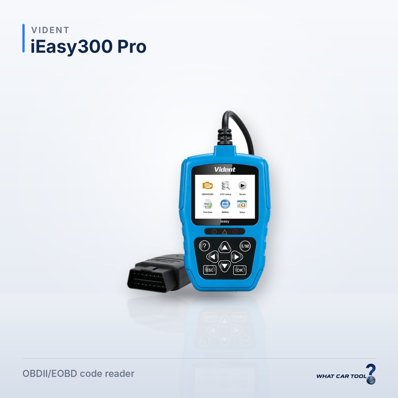 Vident iEasy300 Pro obdii eobd code reader studio