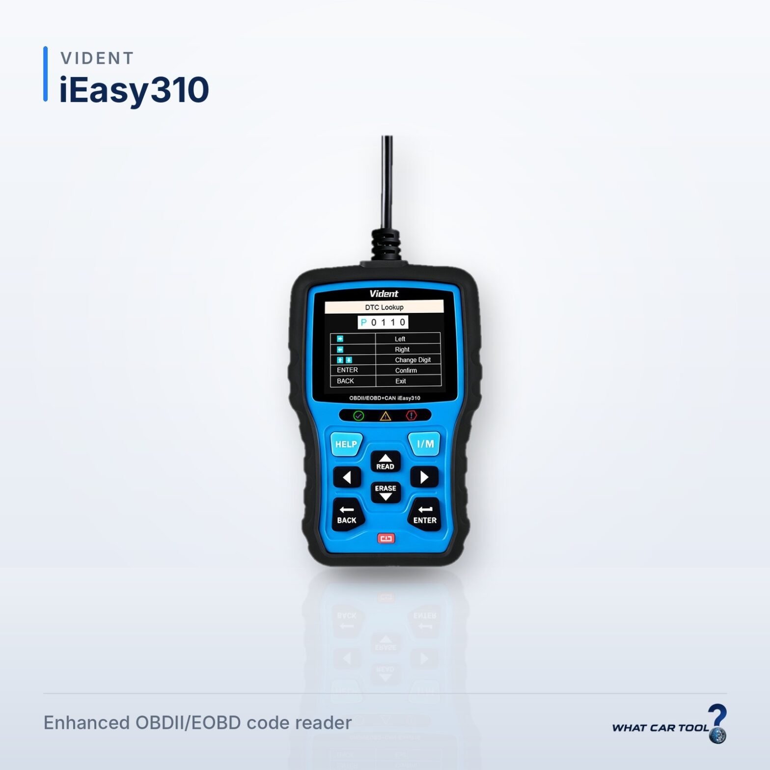 Vident iEasy310 enhanced obdii eobd code reader studio