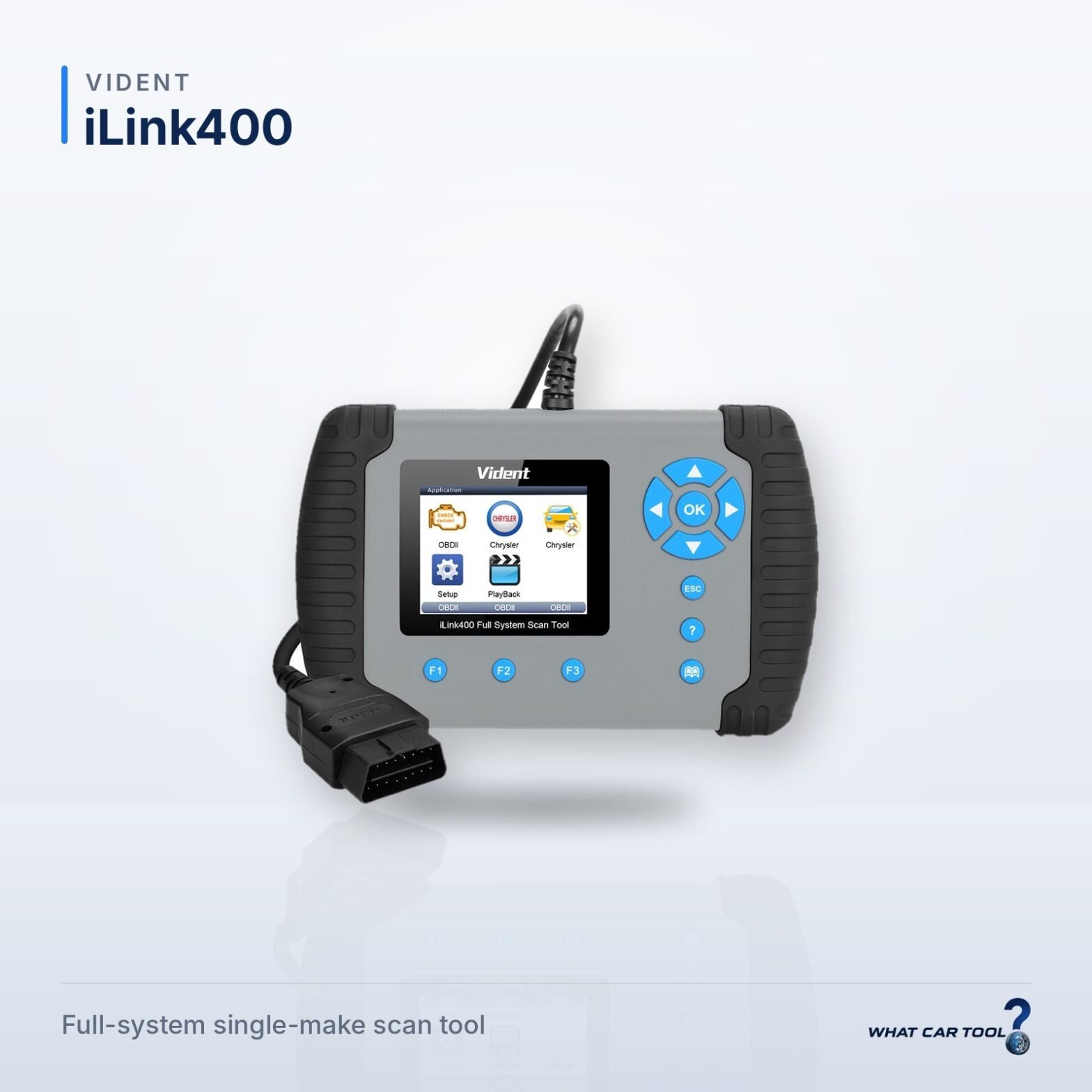 Vident iLink400 full system single make scan tool studio