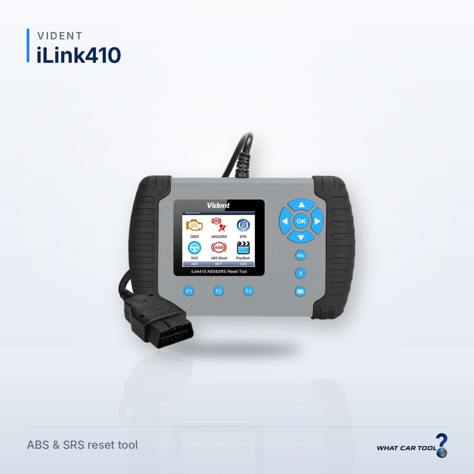 Vident iLink410 abs srs reset tool studio