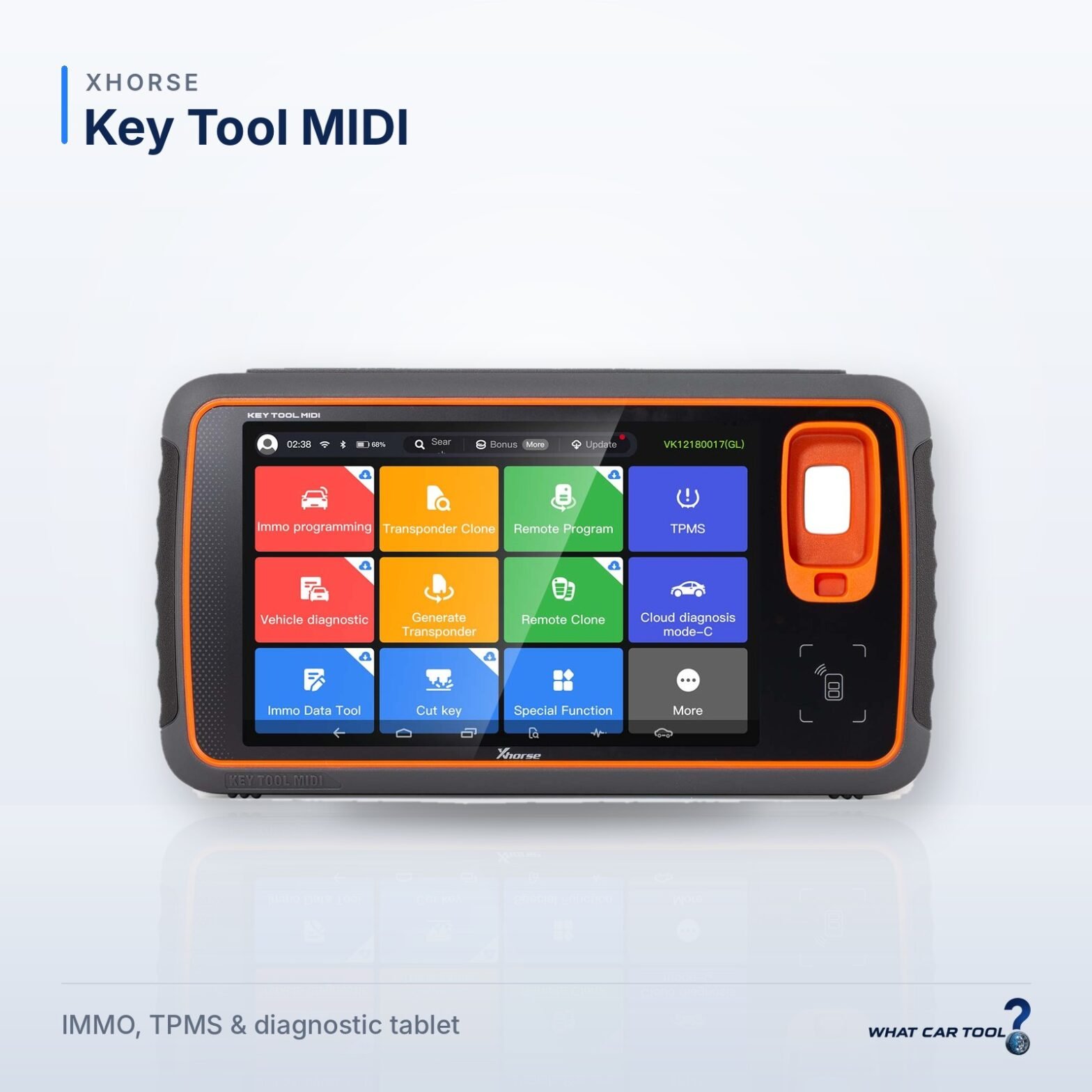 Xhorse Key Tool MIDI immo programmer studio product shot