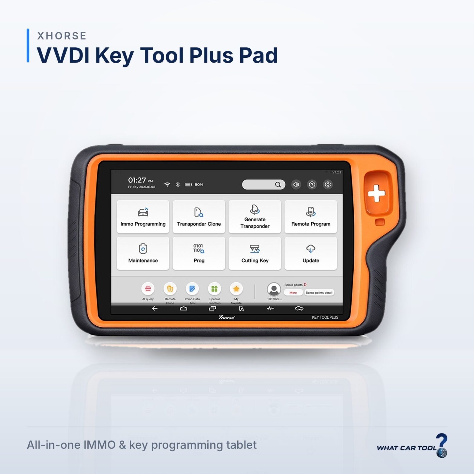 Xhorse Key Tool Plus immo programmer studio product shot